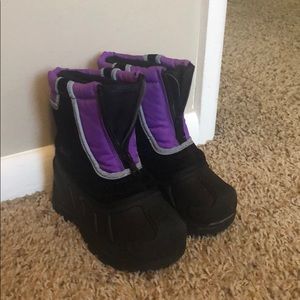 ❄️❄️toddler girl snow boots❄️❄️